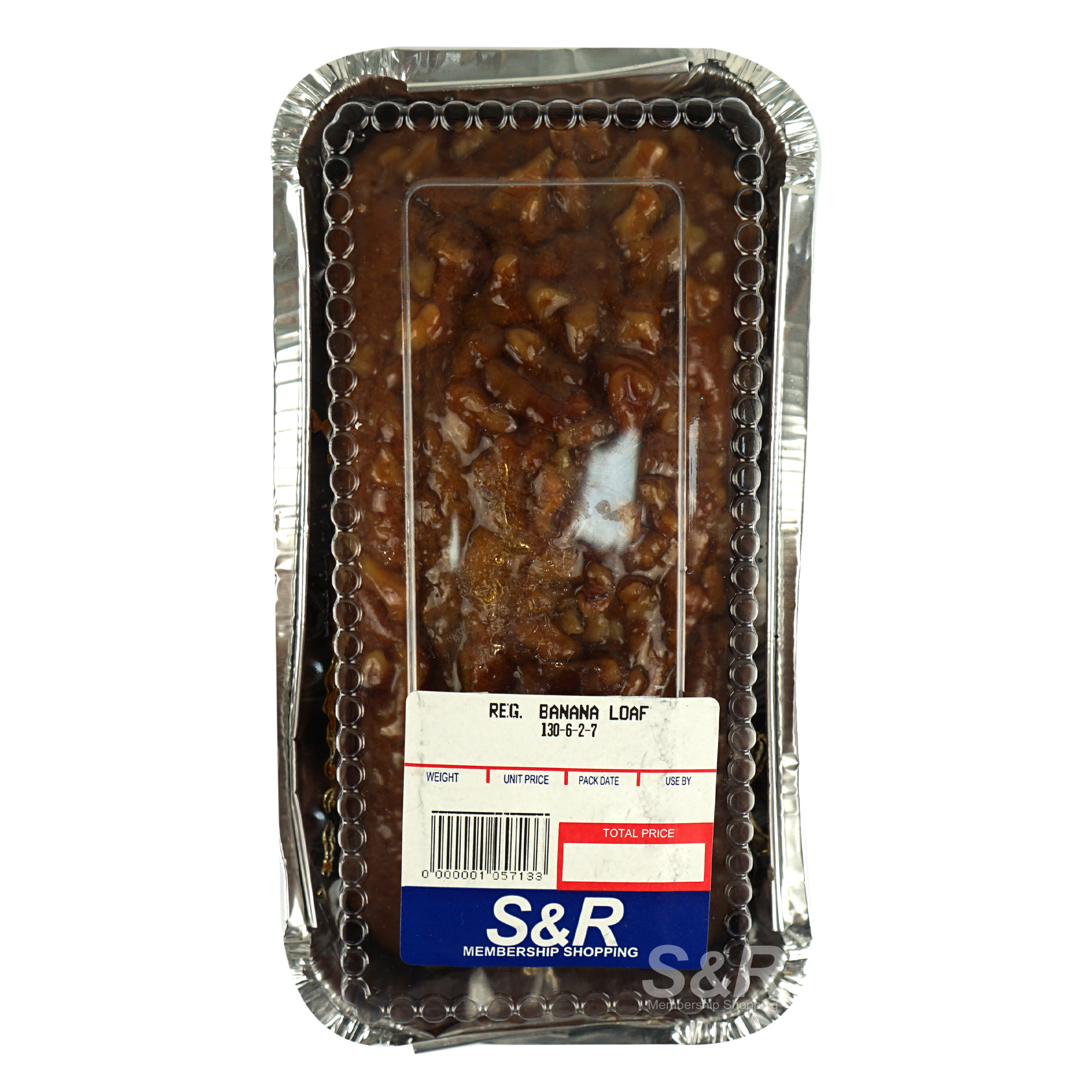 S&R Regular Banana Loaf 1pc S&R Regular Banana Loaf 1pc